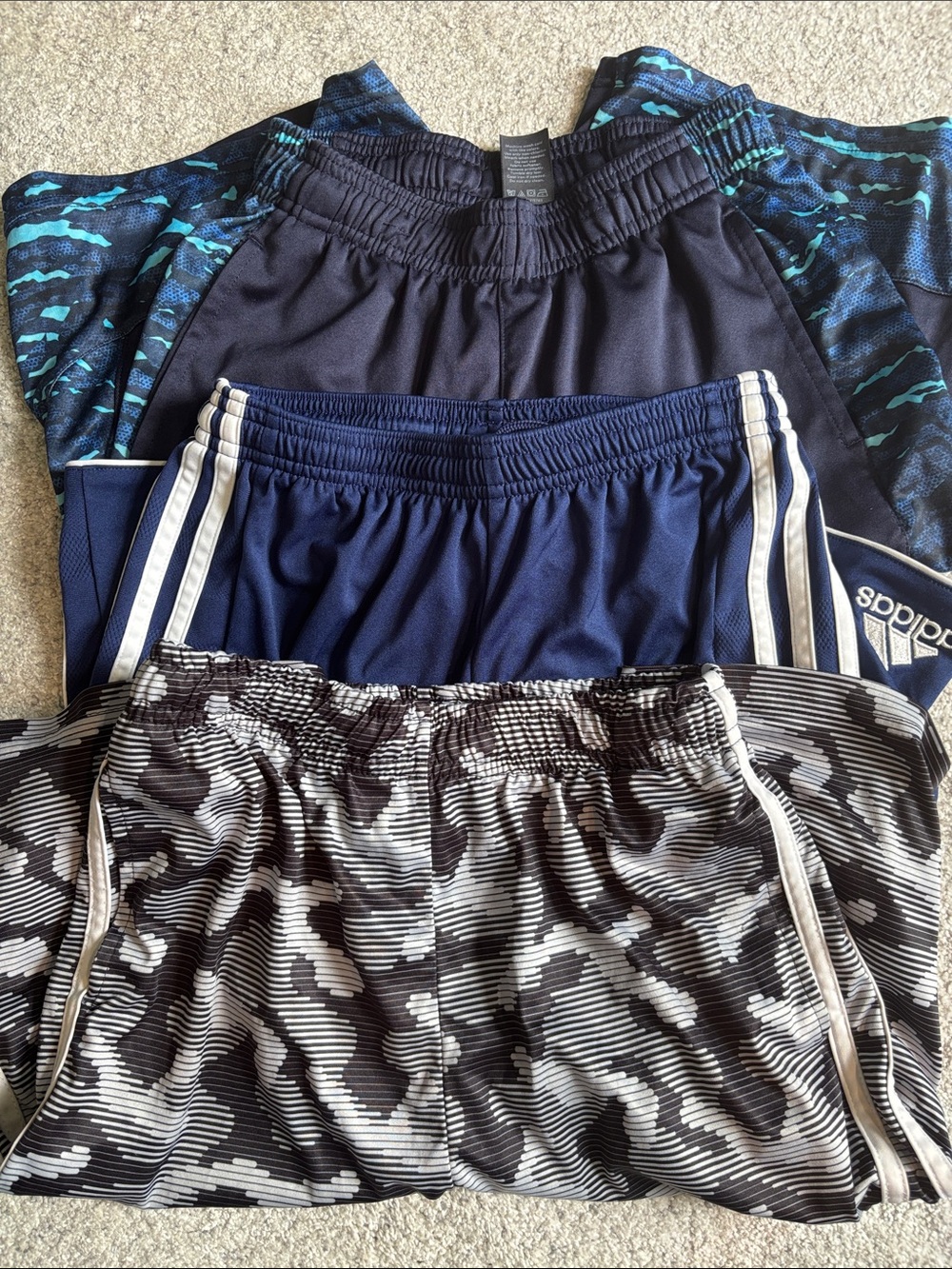 3/$15 - Kids Athletic Shorts 3 Pack